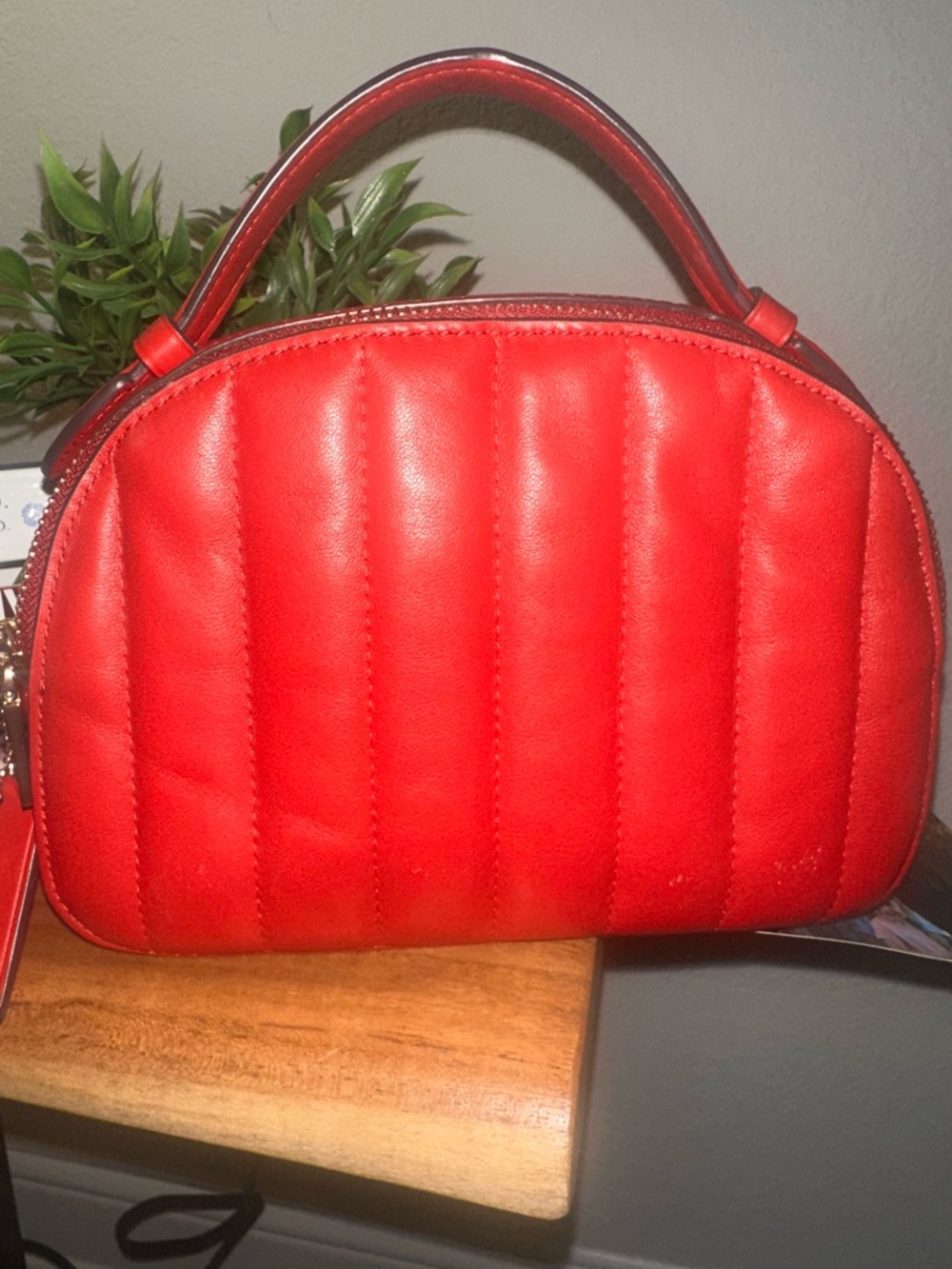 Coach Serena Satchel With Linear Quilting - Picture 15 of 16